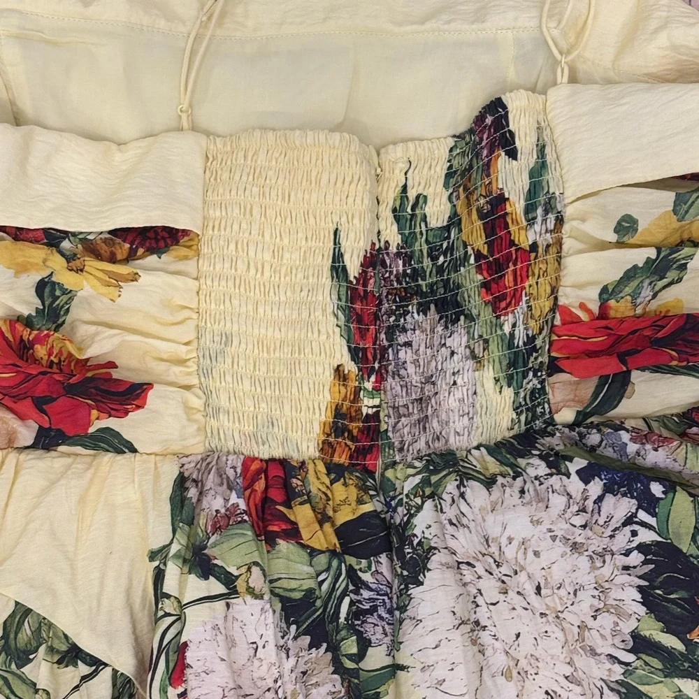 NWT, Maeve Sleeveless Fit & Flare Floral Mini Dress size XL - Picture 7 of 11